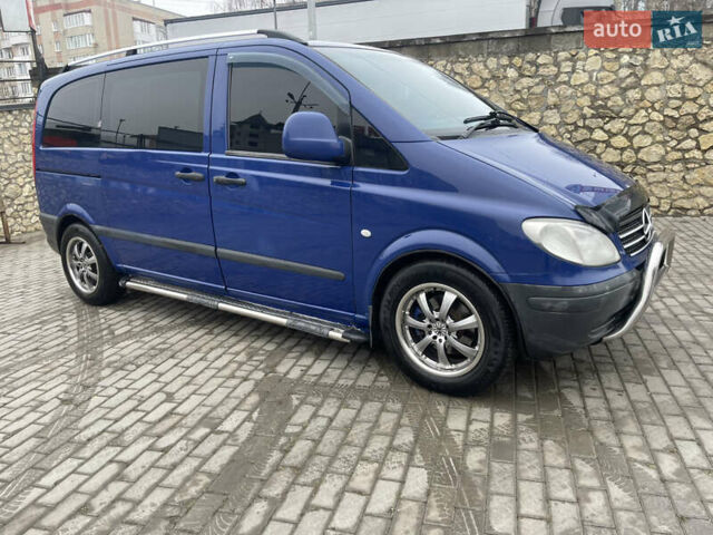 Синий Мерседес Вито, объемом двигателя 2.15 л и пробегом 406 тыс. км за 5400 $, фото 4 на Automoto.ua