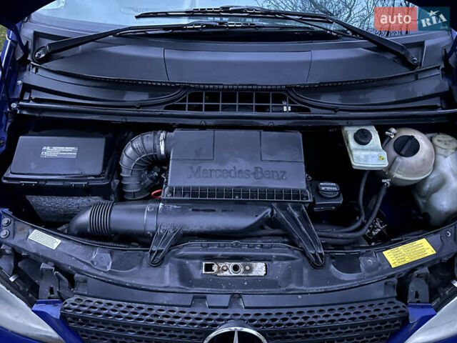Синий Мерседес Вито, объемом двигателя 2.15 л и пробегом 291 тыс. км за 5199 $, фото 6 на Automoto.ua