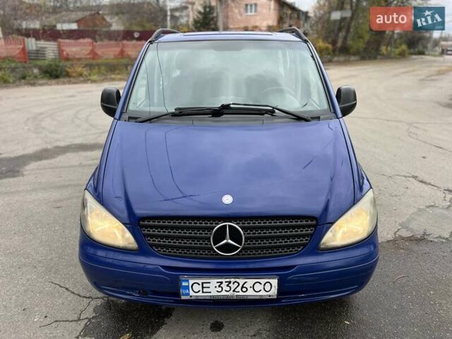 Синий Мерседес Вито, объемом двигателя 2.15 л и пробегом 400 тыс. км за 5950 $, фото 25 на Automoto.ua