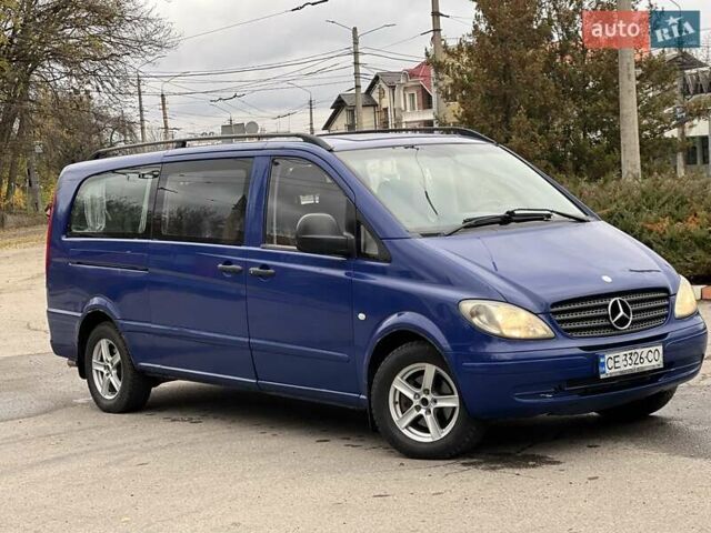 Синий Мерседес Вито, объемом двигателя 2.15 л и пробегом 400 тыс. км за 5950 $, фото 11 на Automoto.ua