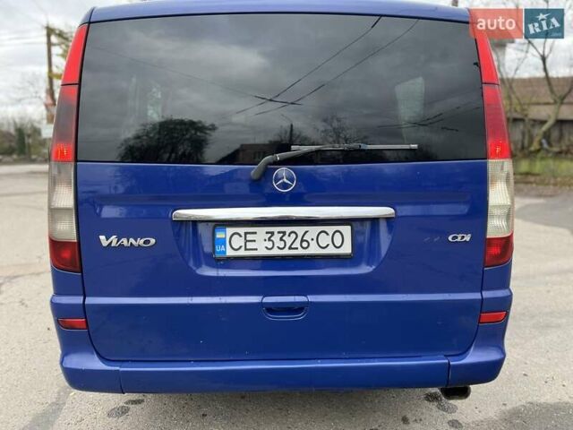 Синий Мерседес Вито, объемом двигателя 2.15 л и пробегом 400 тыс. км за 5950 $, фото 21 на Automoto.ua