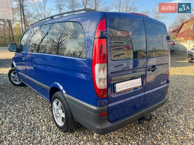 Синій Мерседес Віто, об'ємом двигуна 2.2 л та пробігом 299 тис. км за 6999 $, фото 10 на Automoto.ua