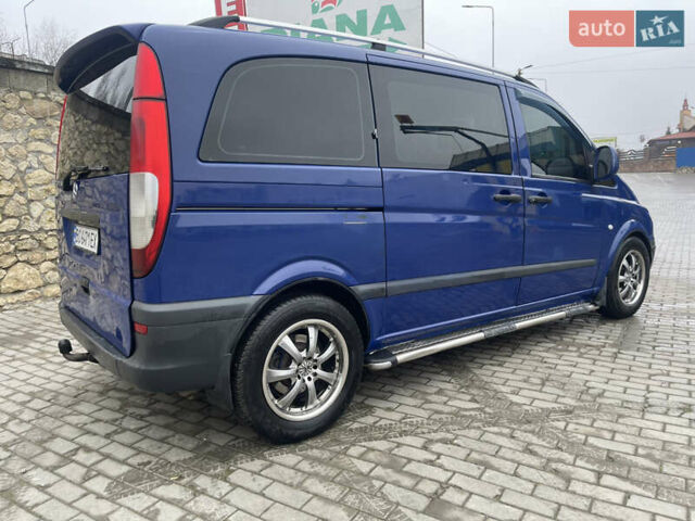 Синий Мерседес Вито, объемом двигателя 2.15 л и пробегом 406 тыс. км за 5400 $, фото 6 на Automoto.ua