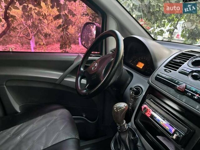 Синий Мерседес Вито, объемом двигателя 2.15 л и пробегом 300 тыс. км за 7000 $, фото 6 на Automoto.ua