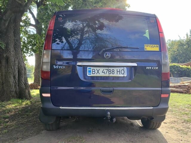 Синій Мерседес Віто, об'ємом двигуна 2.1 л та пробігом 530 тис. км за 6819 $, фото 16 на Automoto.ua