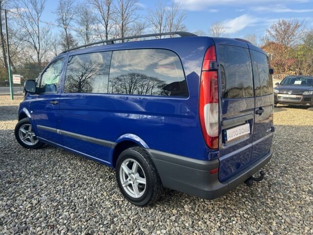 Синий Мерседес Вито, объемом двигателя 2.2 л и пробегом 299 тыс. км за 6999 $, фото 5 на Automoto.ua