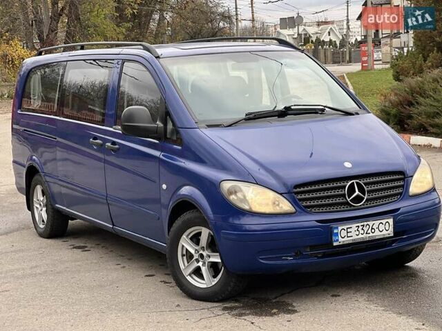 Синий Мерседес Вито, объемом двигателя 2.15 л и пробегом 400 тыс. км за 5950 $, фото 10 на Automoto.ua