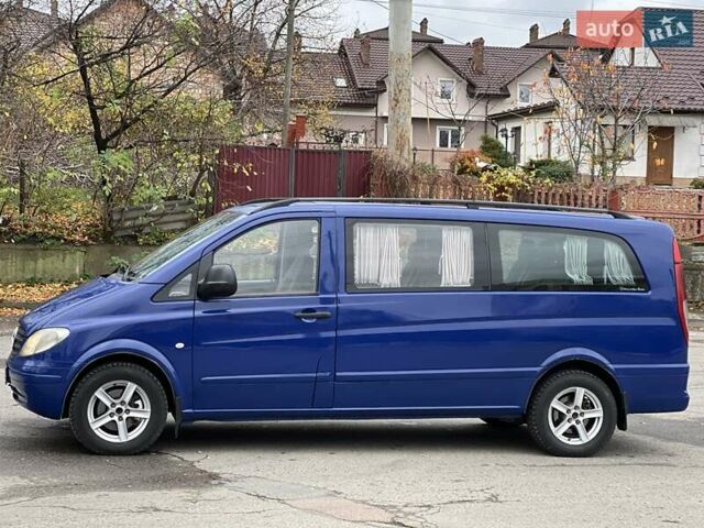 Синий Мерседес Вито, объемом двигателя 2.15 л и пробегом 400 тыс. км за 5950 $, фото 4 на Automoto.ua