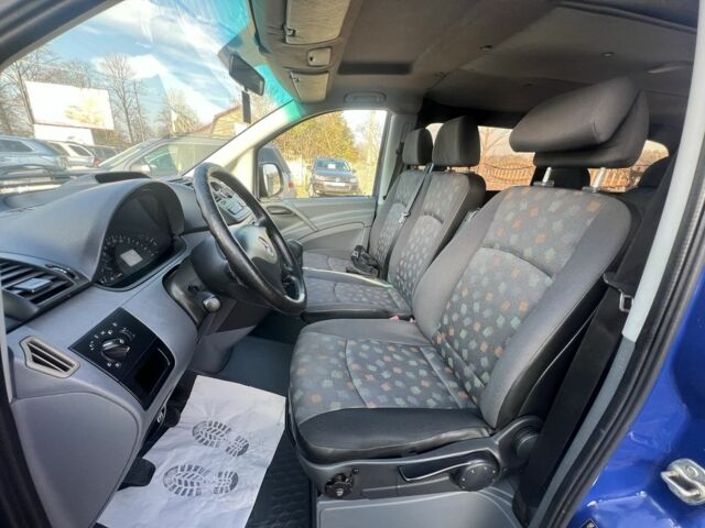 Синий Мерседес Вито, объемом двигателя 2.2 л и пробегом 299 тыс. км за 6999 $, фото 7 на Automoto.ua