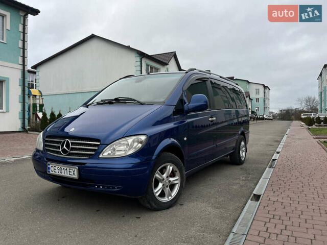 Синій Мерседес Віто, об'ємом двигуна 2.2 л та пробігом 235 тис. км за 7500 $, фото 1 на Automoto.ua