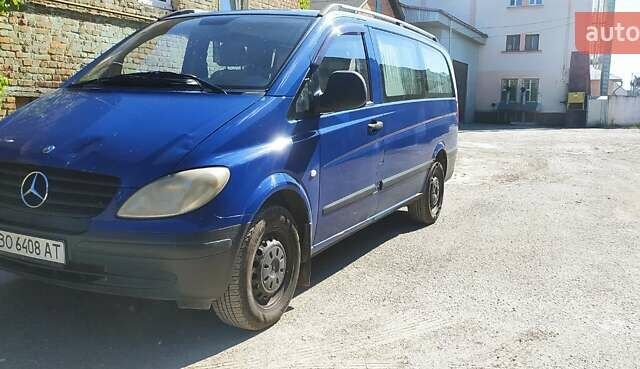 Синій Мерседес Віто, об'ємом двигуна 2.15 л та пробігом 421 тис. км за 6500 $, фото 24 на Automoto.ua