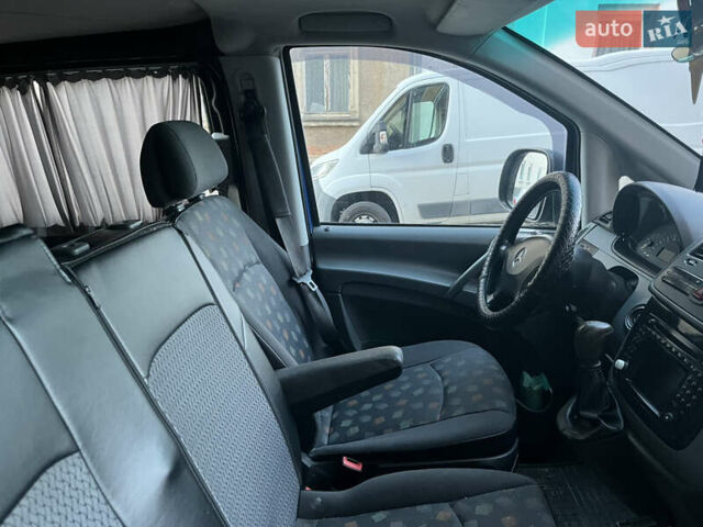 Синий Мерседес Вито, объемом двигателя 2.2 л и пробегом 450 тыс. км за 4633 $, фото 11 на Automoto.ua
