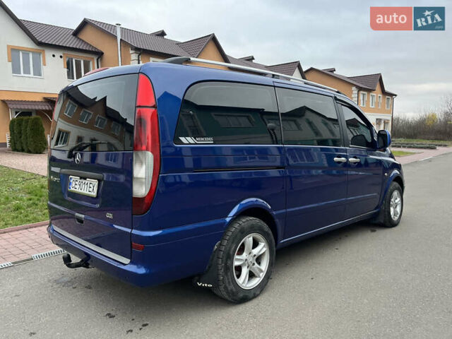Синій Мерседес Віто, об'ємом двигуна 2.2 л та пробігом 235 тис. км за 7500 $, фото 22 на Automoto.ua