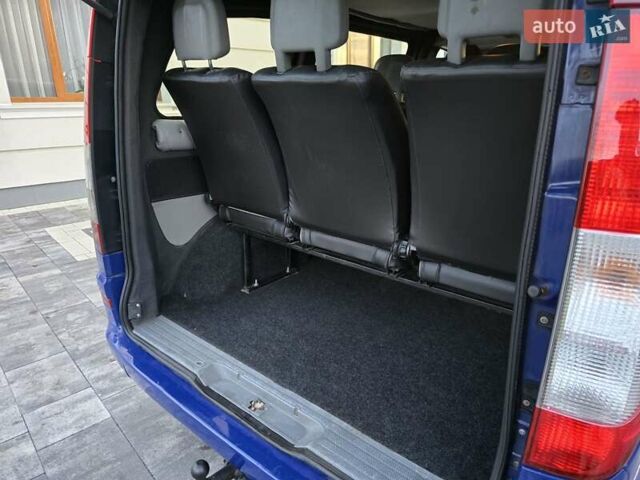 Синий Мерседес Вито, объемом двигателя 2.15 л и пробегом 244 тыс. км за 6950 $, фото 29 на Automoto.ua