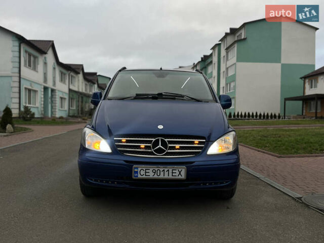 Синій Мерседес Віто, об'ємом двигуна 2.2 л та пробігом 235 тис. км за 7500 $, фото 61 на Automoto.ua