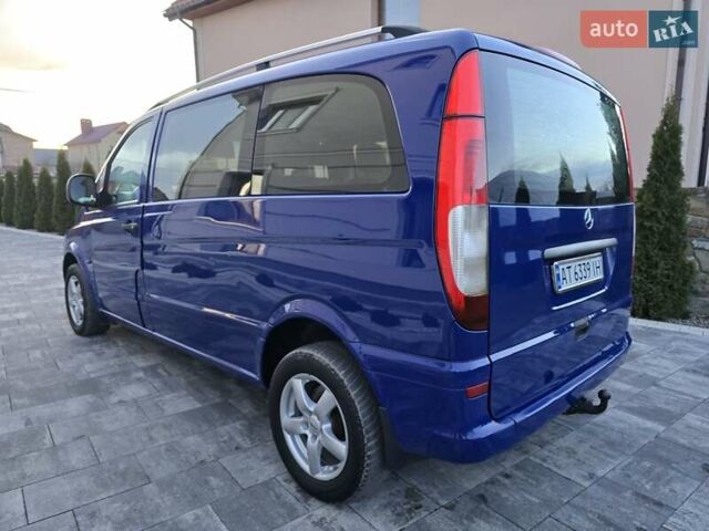Синий Мерседес Вито, объемом двигателя 2.15 л и пробегом 244 тыс. км за 6950 $, фото 57 на Automoto.ua