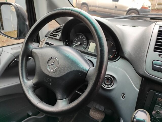 Синий Мерседес Вито, объемом двигателя 2.1 л и пробегом 273 тыс. км за 9300 $, фото 13 на Automoto.ua