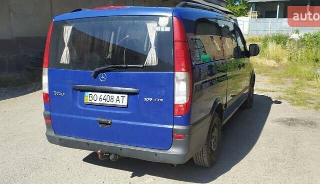 Синій Мерседес Віто, об'ємом двигуна 2.15 л та пробігом 421 тис. км за 6500 $, фото 19 на Automoto.ua