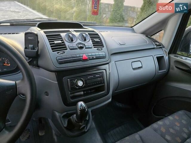 Синий Мерседес Вито, объемом двигателя 2.15 л и пробегом 244 тыс. км за 6950 $, фото 14 на Automoto.ua