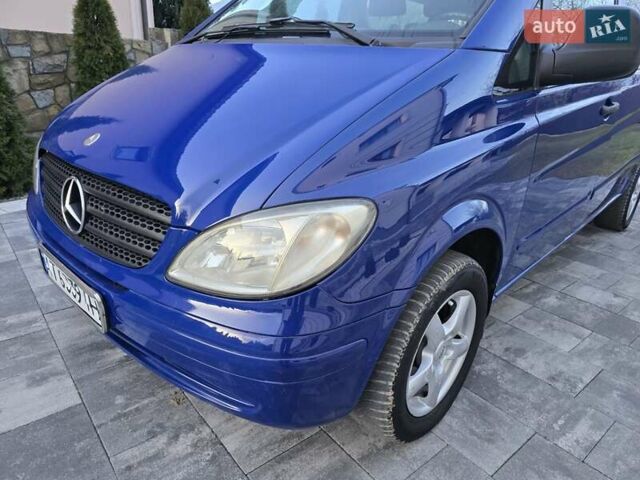 Синий Мерседес Вито, объемом двигателя 2.15 л и пробегом 244 тыс. км за 6950 $, фото 54 на Automoto.ua