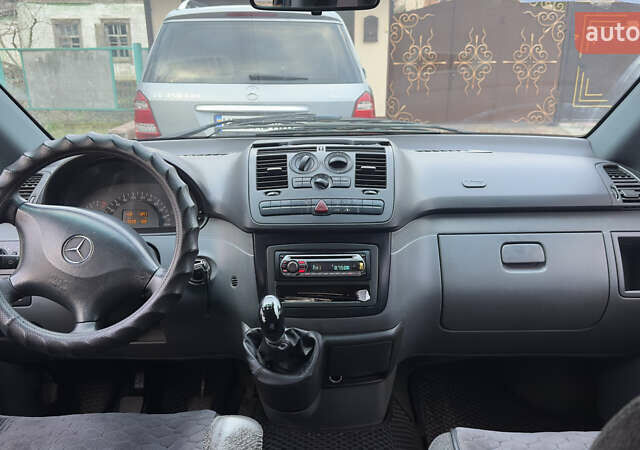 Синий Мерседес Вито, объемом двигателя 2.15 л и пробегом 420 тыс. км за 8300 $, фото 3 на Automoto.ua