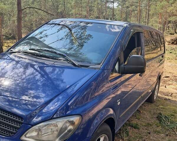 Синий Мерседес Вито, объемом двигателя 2.15 л и пробегом 390 тыс. км за 5500 $, фото 7 на Automoto.ua