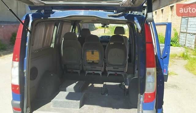 Синій Мерседес Віто, об'ємом двигуна 2.15 л та пробігом 421 тис. км за 6500 $, фото 13 на Automoto.ua