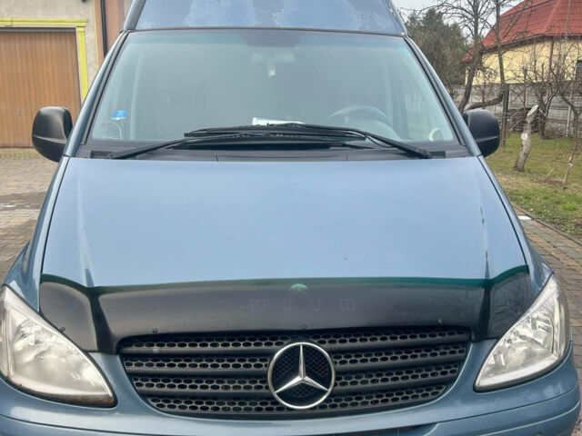 Синий Мерседес Вито, объемом двигателя 2.15 л и пробегом 277 тыс. км за 7700 $, фото 1 на Automoto.ua