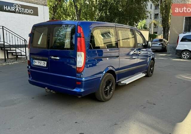 Синий Мерседес Вито, объемом двигателя 2.15 л и пробегом 200 тыс. км за 8800 $, фото 10 на Automoto.ua