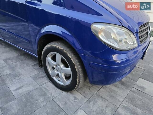 Синий Мерседес Вито, объемом двигателя 2.15 л и пробегом 244 тыс. км за 6950 $, фото 40 на Automoto.ua