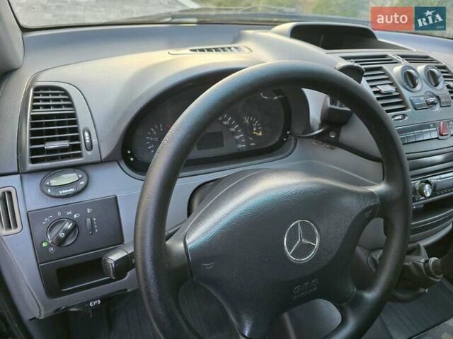 Синий Мерседес Вито, объемом двигателя 2.15 л и пробегом 244 тыс. км за 6950 $, фото 19 на Automoto.ua