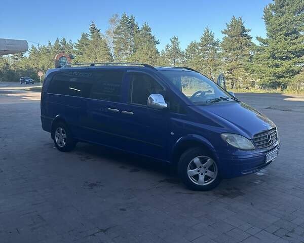 Синий Мерседес Вито, объемом двигателя 2.15 л и пробегом 360 тыс. км за 6800 $, фото 1 на Automoto.ua