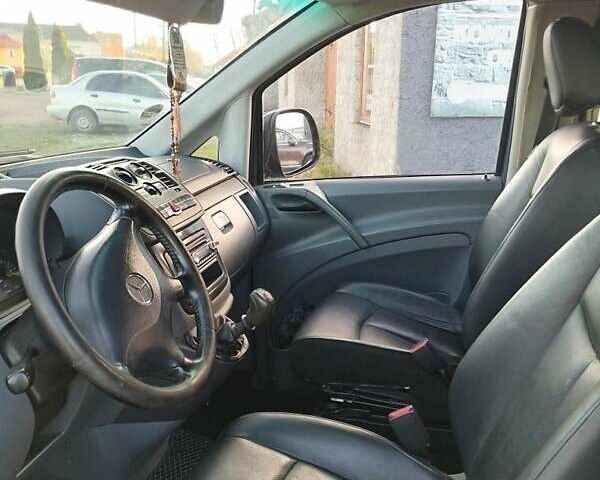 Синий Мерседес Вито, объемом двигателя 2.1 л и пробегом 285 тыс. км за 6500 $, фото 5 на Automoto.ua