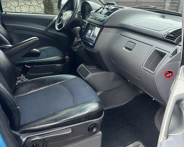 Синий Мерседес Вито, объемом двигателя 2.15 л и пробегом 379 тыс. км за 11111 $, фото 14 на Automoto.ua