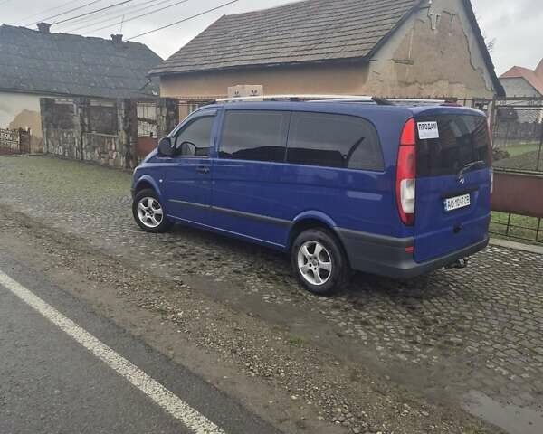 Синий Мерседес Вито, объемом двигателя 2.1 л и пробегом 496 тыс. км за 7800 $, фото 12 на Automoto.ua