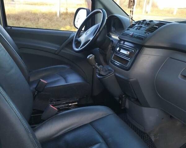 Синий Мерседес Вито, объемом двигателя 2.1 л и пробегом 285 тыс. км за 6500 $, фото 1 на Automoto.ua