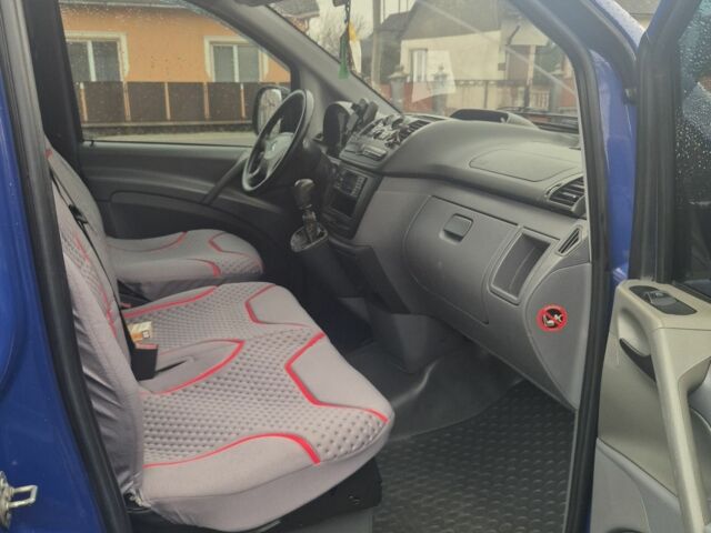 Синий Мерседес Вито, объемом двигателя 2.1 л и пробегом 496 тыс. км за 7800 $, фото 10 на Automoto.ua