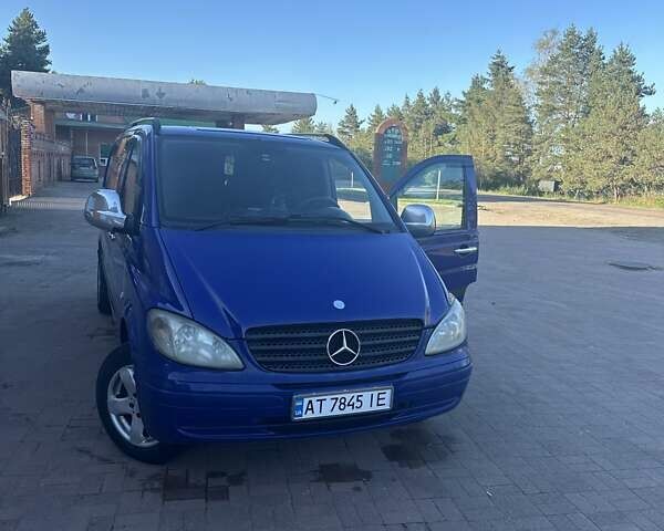 Синий Мерседес Вито, объемом двигателя 2.15 л и пробегом 360 тыс. км за 6800 $, фото 2 на Automoto.ua