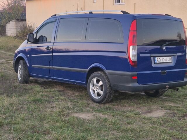 Синий Мерседес Вито, объемом двигателя 2.1 л и пробегом 496 тыс. км за 7800 $, фото 9 на Automoto.ua