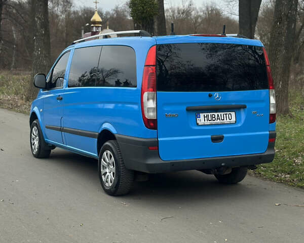 Синий Мерседес Вито, объемом двигателя 2.15 л и пробегом 379 тыс. км за 11111 $, фото 7 на Automoto.ua