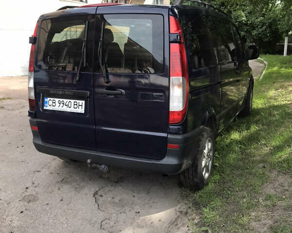 Синий Мерседес Вито, объемом двигателя 2.15 л и пробегом 400 тыс. км за 7800 $, фото 30 на Automoto.ua