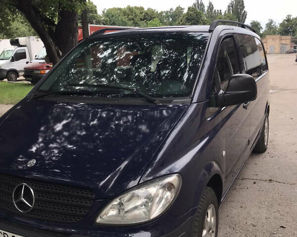 Синий Мерседес Вито, объемом двигателя 2.15 л и пробегом 400 тыс. км за 7800 $, фото 29 на Automoto.ua