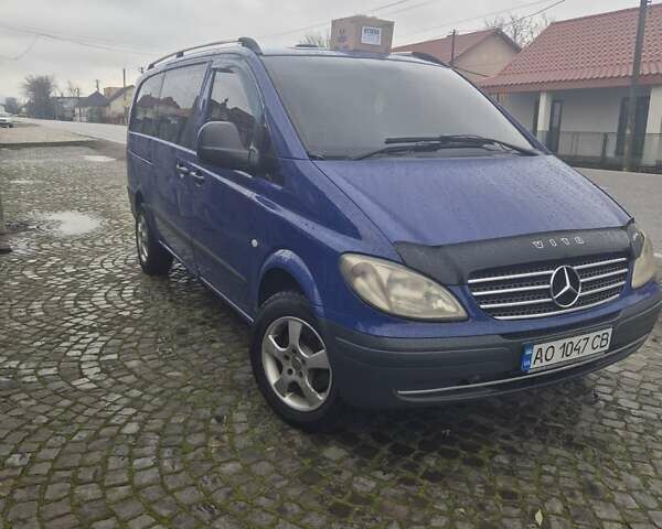 Синий Мерседес Вито, объемом двигателя 2.1 л и пробегом 496 тыс. км за 7800 $, фото 6 на Automoto.ua