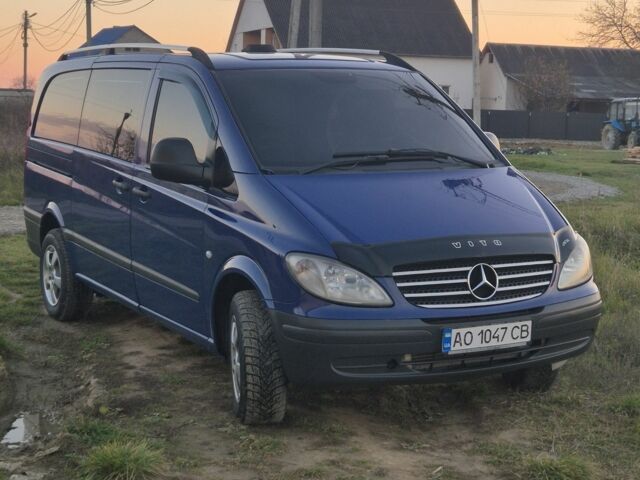 Синий Мерседес Вито, объемом двигателя 2.1 л и пробегом 496 тыс. км за 7800 $, фото 8 на Automoto.ua