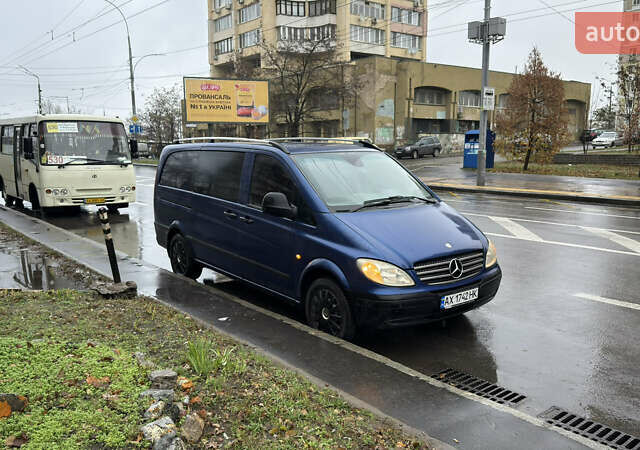 Синий Мерседес Вито, объемом двигателя 2.15 л и пробегом 362 тыс. км за 8299 $, фото 4 на Automoto.ua