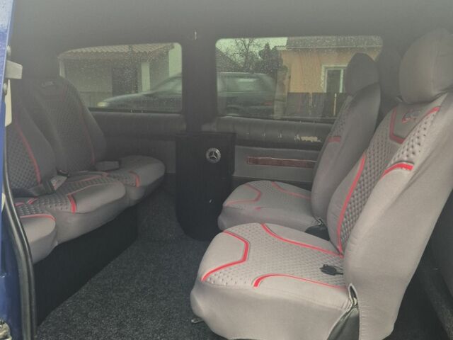 Синий Мерседес Вито, объемом двигателя 2.1 л и пробегом 496 тыс. км за 7800 $, фото 12 на Automoto.ua