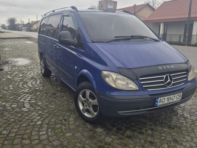 Синий Мерседес Вито, объемом двигателя 2.1 л и пробегом 496 тыс. км за 7800 $, фото 7 на Automoto.ua