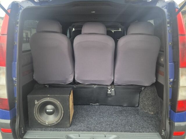 Синий Мерседес Вито, объемом двигателя 2.1 л и пробегом 496 тыс. км за 7800 $, фото 11 на Automoto.ua