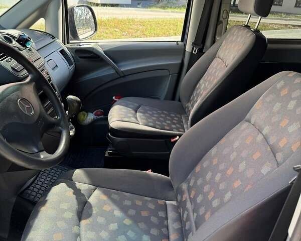 Синий Мерседес Вито, объемом двигателя 2.1 л и пробегом 317 тыс. км за 8100 $, фото 2 на Automoto.ua