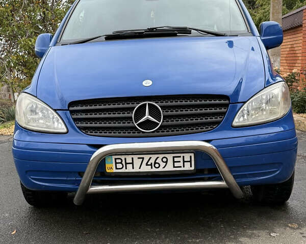 Синий Мерседес Вито, объемом двигателя 2.15 л и пробегом 357 тыс. км за 8200 $, фото 12 на Automoto.ua